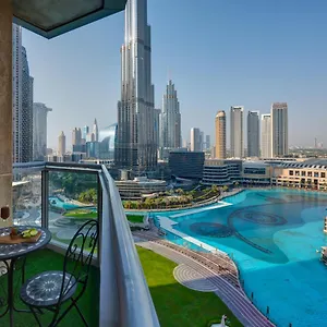 Apartment Durrani Homes - Luxe Living With Burj Khalifa And Fountain View - Third Without Partition, Dubai